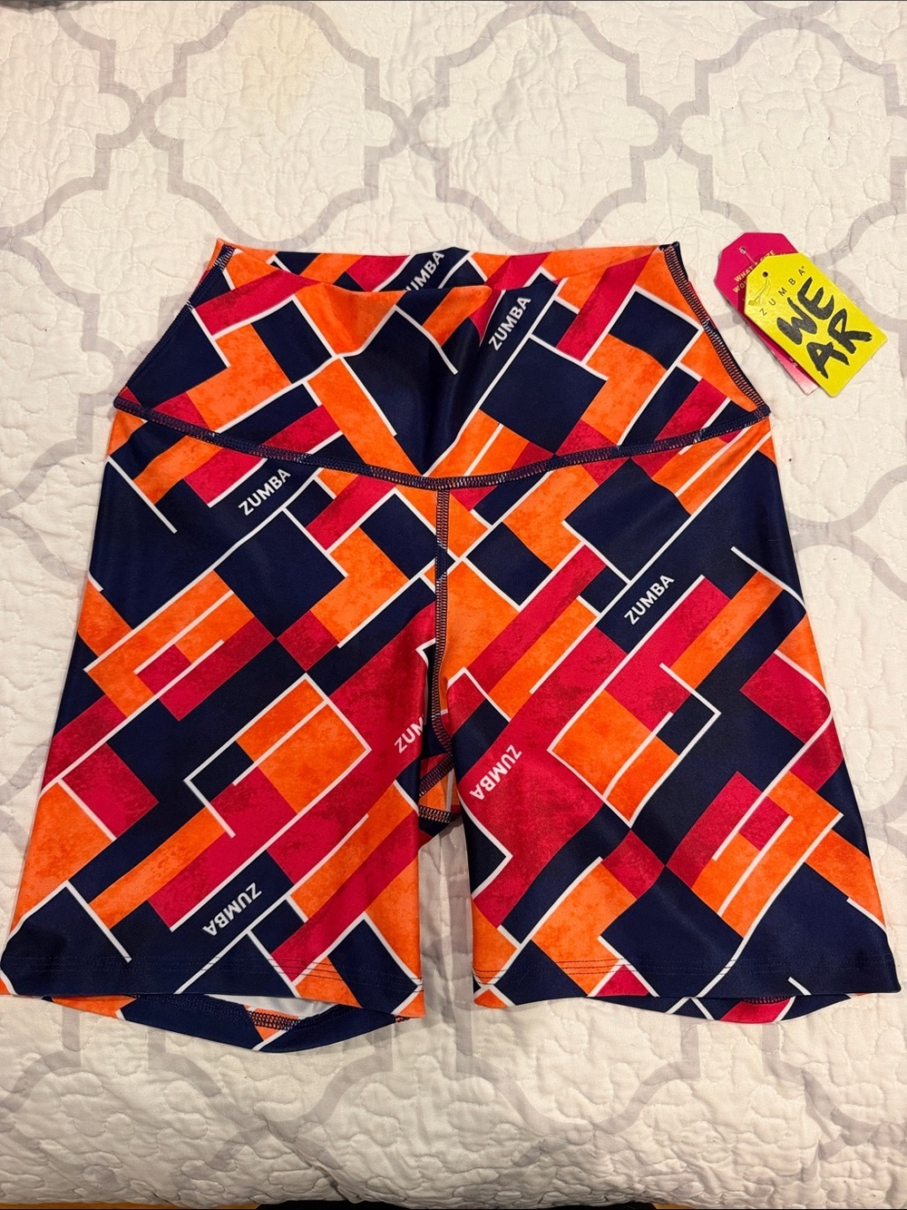 Zumba Fitness Women's Class of 200 High Waisted Biker Shorts